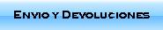 Envio y Devoluciones